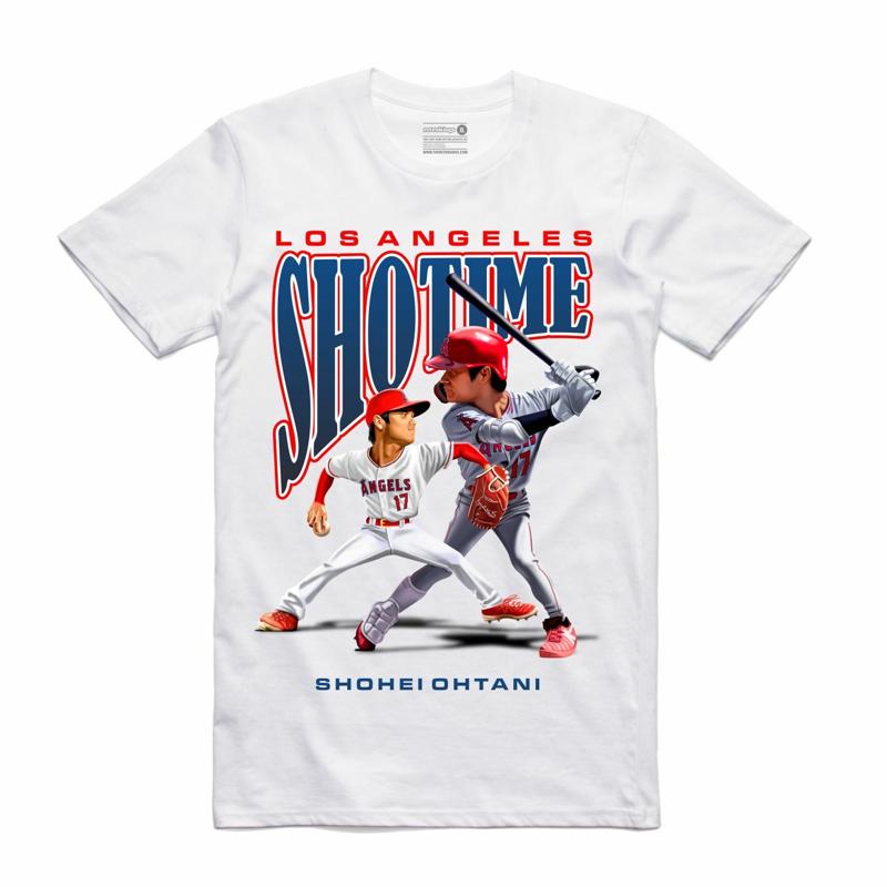 Streetwear Brands - เสื้อยืดสตรีทแวร์รุ่นใหม่ล่าสุด SHOTIME SHOEI VOL1 สีขาว ไซส์เล็กถึงไซส์ใหญ่พิเศษ