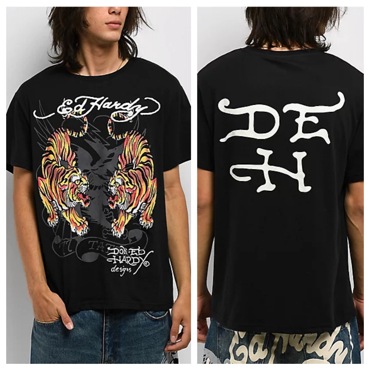 Streetwear Brand Marketing - ไทเกอร์ส เอ็ด แทททู อาร์ต สตรีท เทรนดี้แบรนด์เสื้อยืดผ้าฝ้ายเสื้อยืดลายกราฟิกผู้ชายผู้หญิงฤดูร้อนสตรีทแวร์