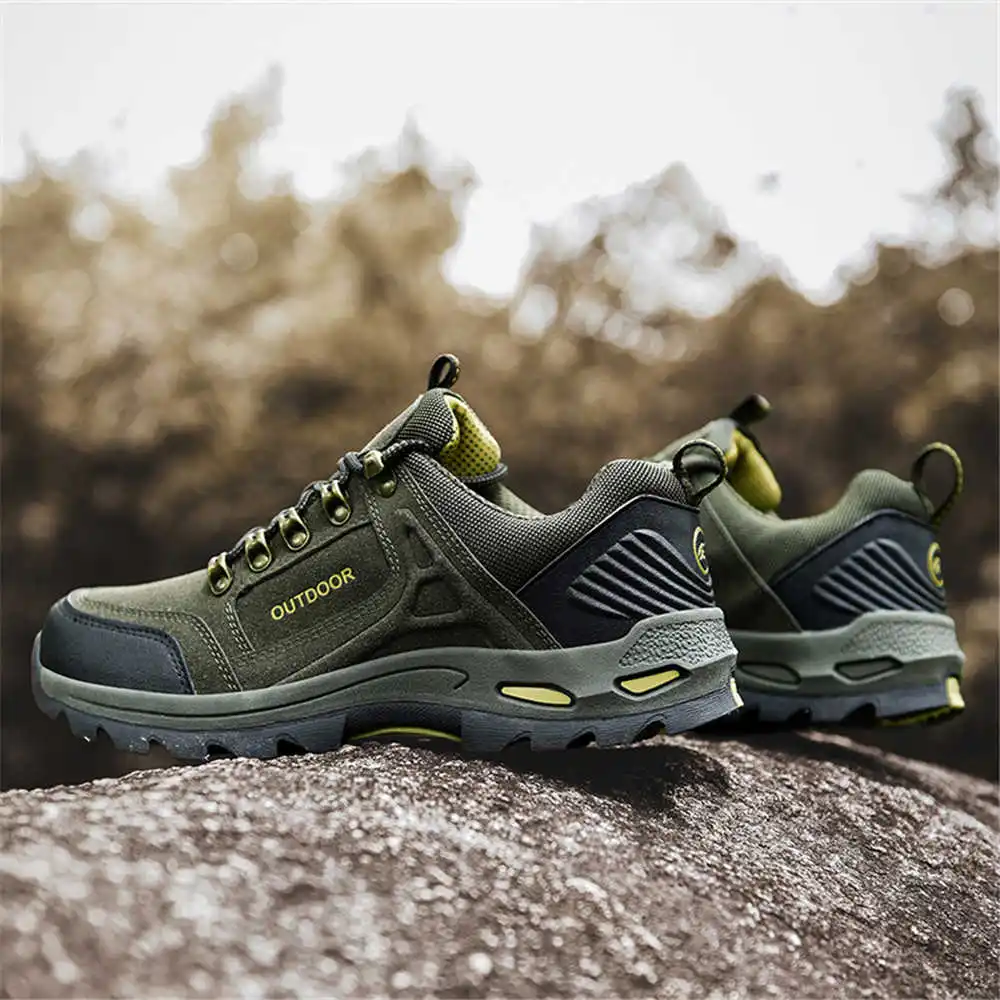 Streetwear Brand Collection - Non-SLIP Lace Up เดินป่าเทนนิสสําหรับชายเทรนเนอร์สําหรับชาย Mountain รองเท้ารองเท้าผ้าใบกีฬาแฟชั่น-Man