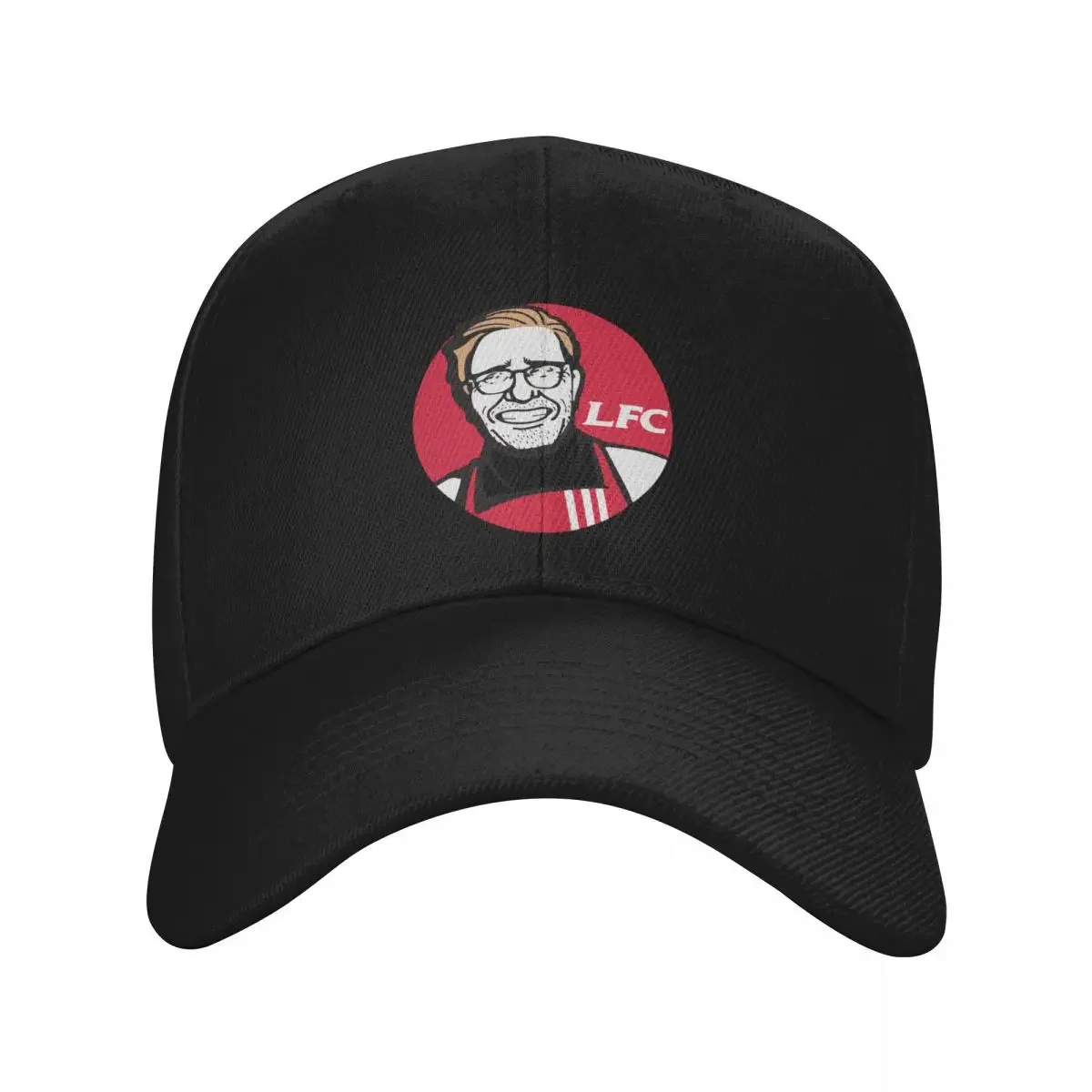 Streetwear Brand Red Logo - หมวกแก๊ปโลโก้โคลป์สีแดง แบรนด์หรูหรา สไตล์เรฟ สนุกสนาน แฟชั่นสตรีทแวร์ สำหรับผู้หญิงและผู้ชาย
