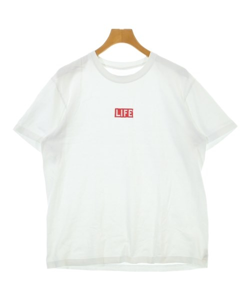 Streetwear Brand Red Logo - LIFE โลโก้กล่องสีแดงแฟชั่นเทรนด์แบรนด์เสื้อยืดผ้าฝ้ายเสื้อยืดกราฟิกผู้ชายผู้หญิงฤดูร้อนสตรีทแวร์