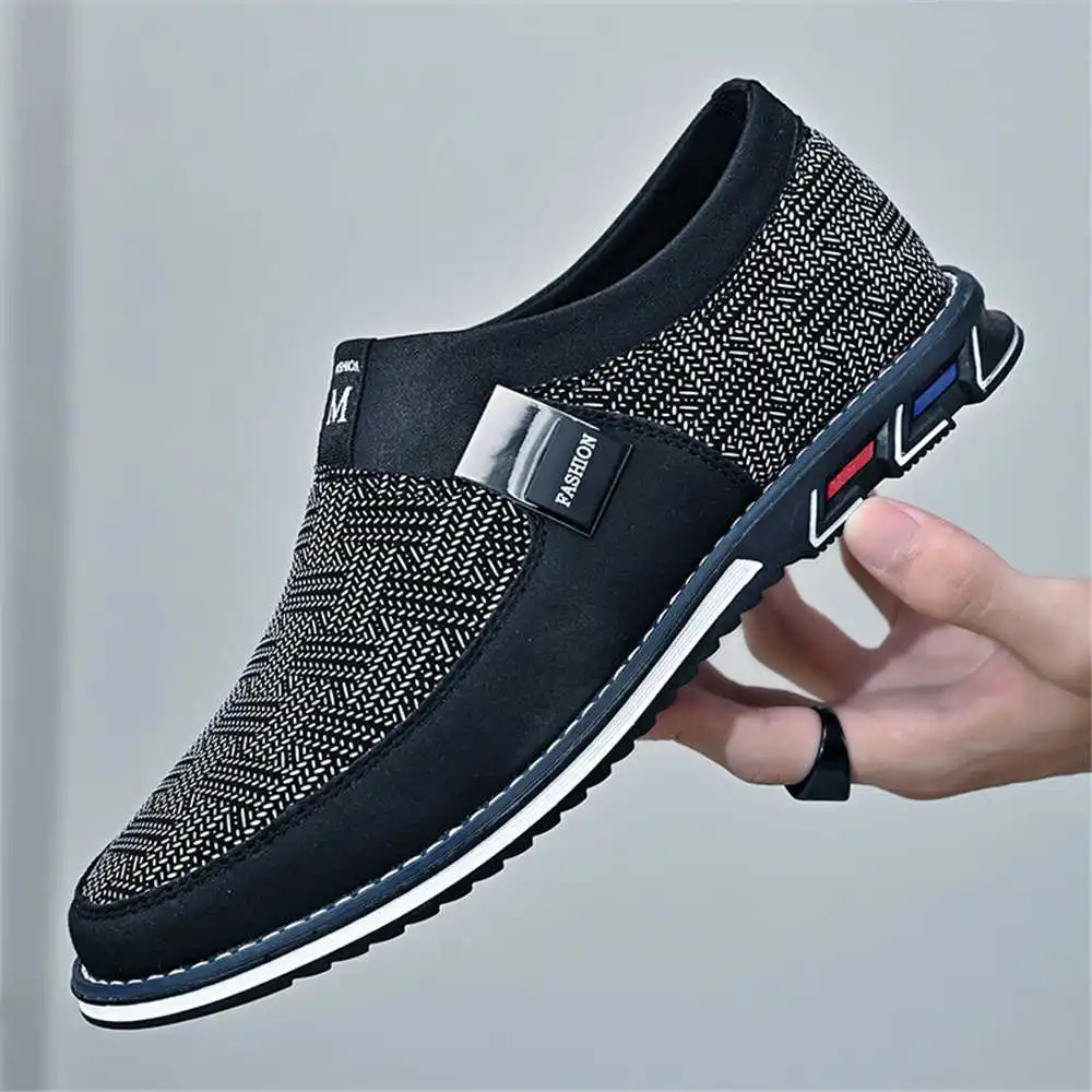 Good Streetwear Brand - สีน้ําเงินเข้ม 44-45 ฤดูร้อนรองเท้าขายเดิน Beige รองเท้าผ้าใบผู้ชาย Mens
