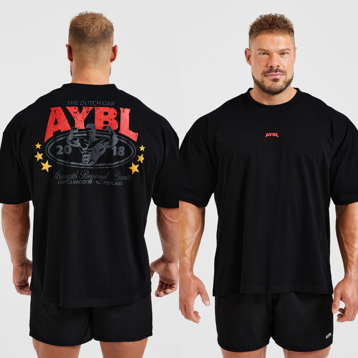 โลโก้สีแดงเสื้อยืดแบรนด์ฟิตเนส - Streetwear Brand Red Logo บทวิจารณ์และราคา