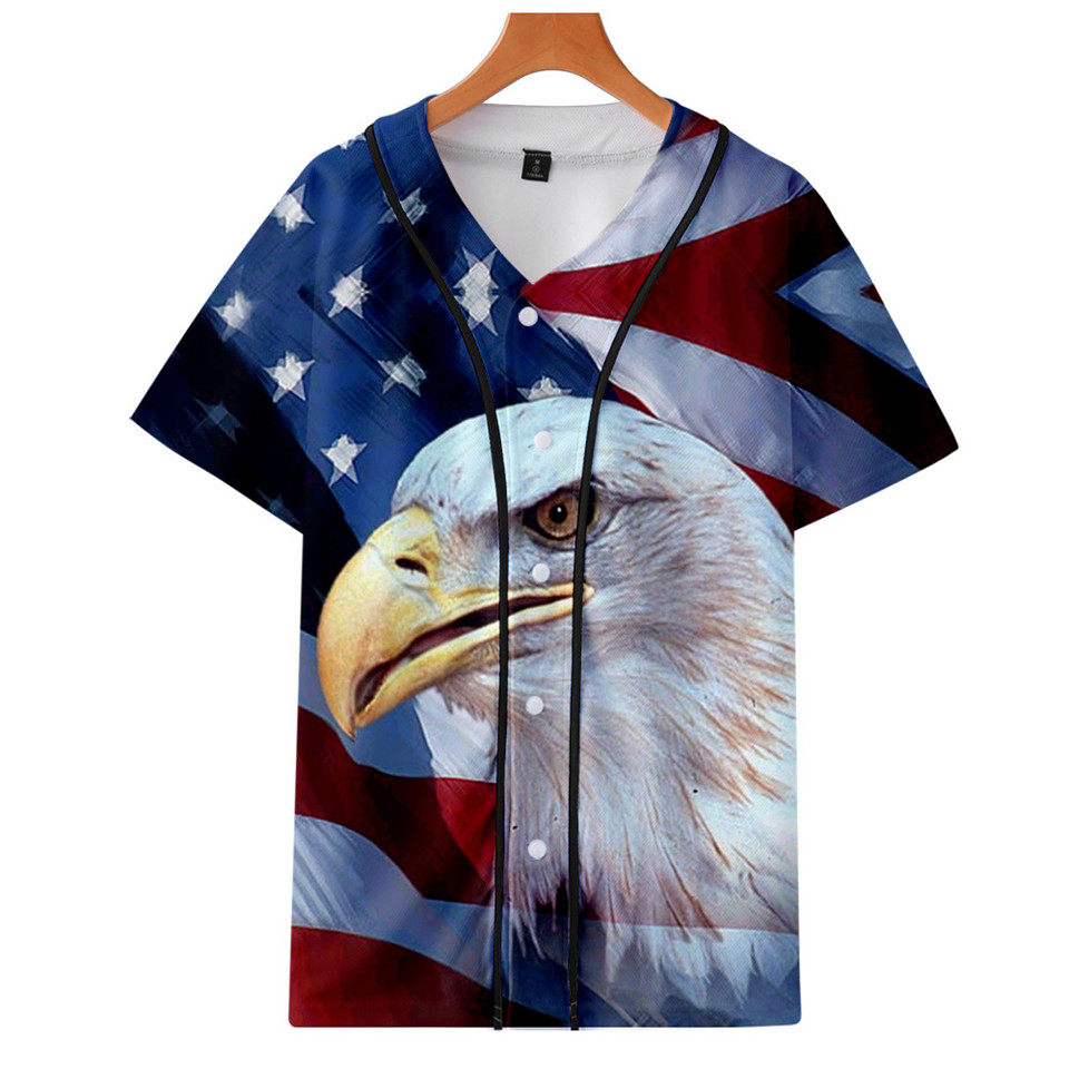 เสื้อยืดลายธงชาติอเมริกา ลายหั - Streetwear Brand Usa บทวิจารณ์และราคา