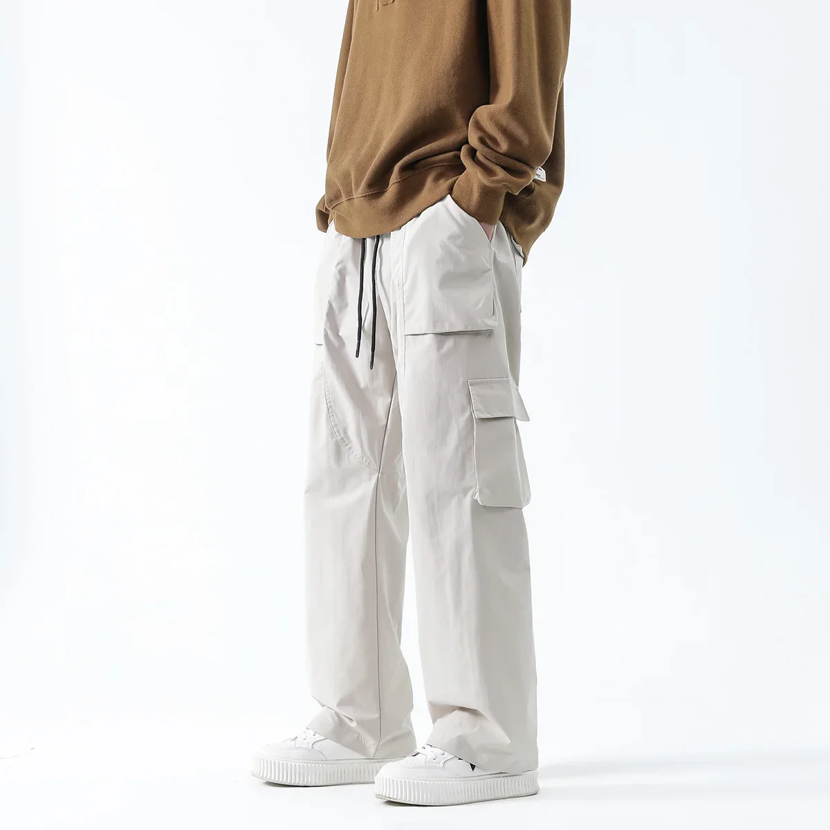 กางเกงคาร์โก้ฮิปฮอปจ๊อกกิ้งแนว - Streetwear Brands บทวิจารณ์และราคา