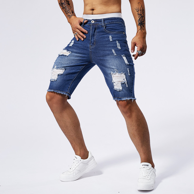 2025 ฤดูร้อนใหม่ผู้ชาย Ripped  - Streetwear Brands บทวิจารณ์และราคา