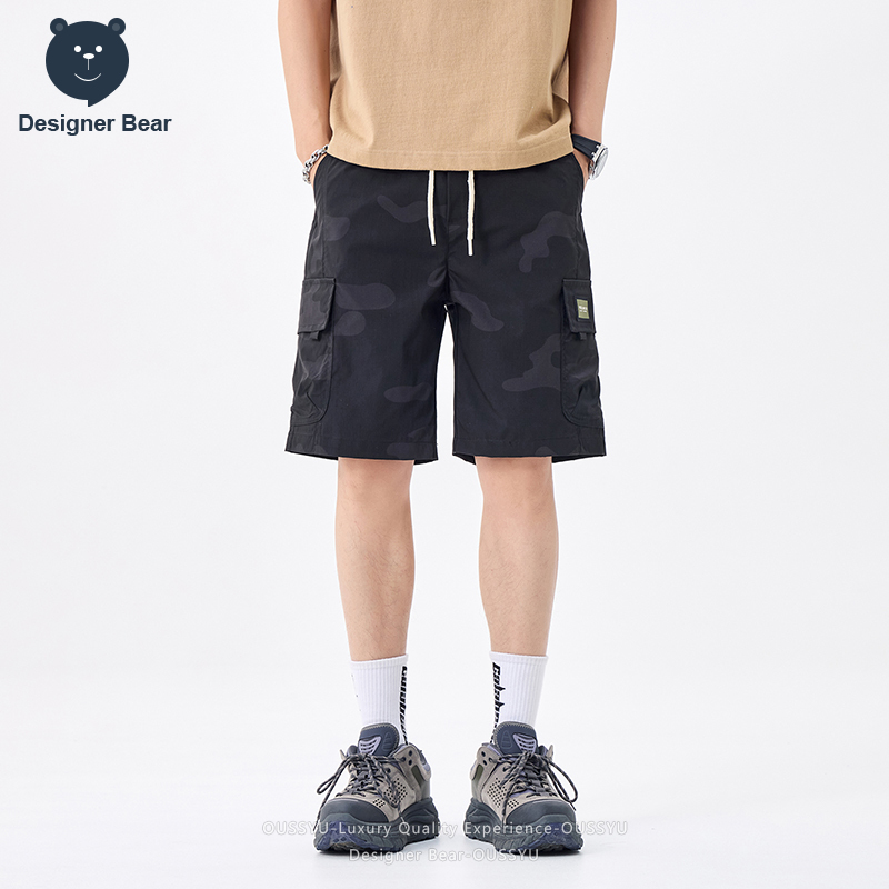 กางเกงขาสั้นคาร์โก้ลายพรางสำหร - Streetwear Brands บทวิจารณ์และราคา