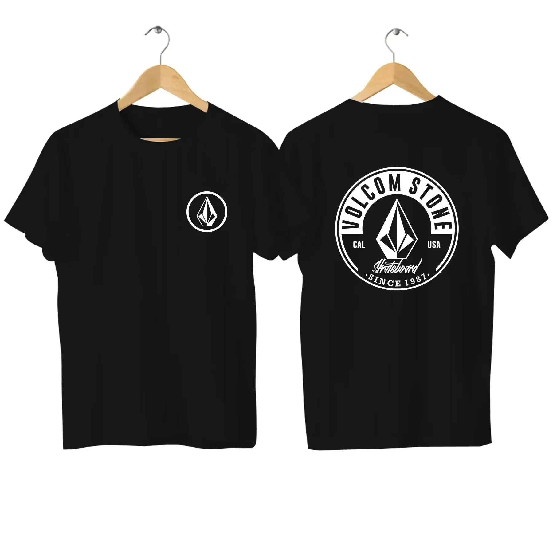โวลคอม สโตนเสื้อยืดแขนสั้นผ้าฝ - Streetwear Brand Stoned & Co บทวิจารณ์และราคา