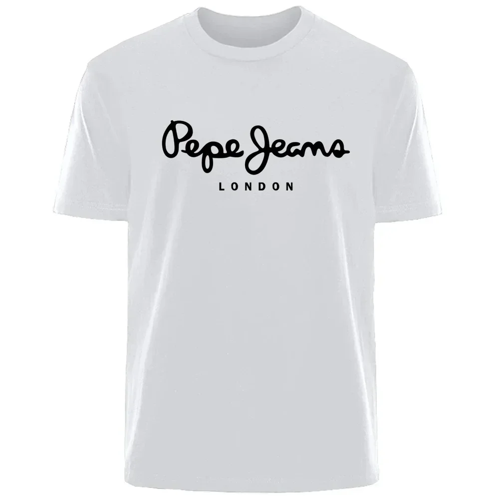 เสื้อยืดแขนสั้นโลโก้เปเป้ ยีนส - Streetwear Brand London บทวิจารณ์และราคา