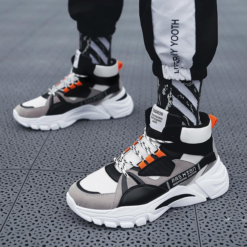 Hightopฤดูร้อนผู้ชายกีฬารองเท้ - Good Streetwear Brand บทวิจารณ์และราคา