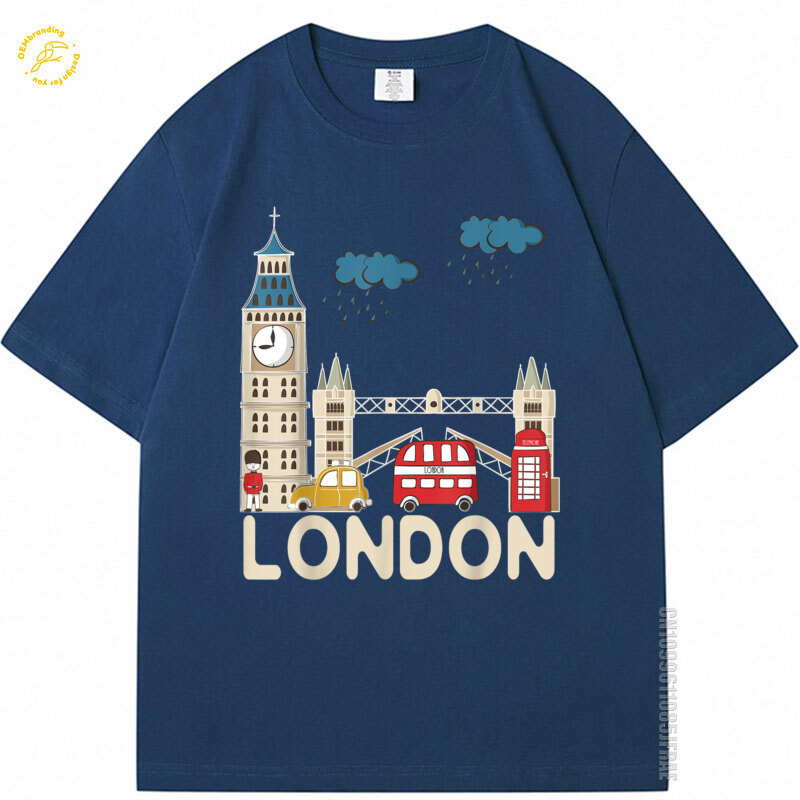 Rainy London TShirt น่ารักของท - Streetwear Brand London บทวิจารณ์และราคา