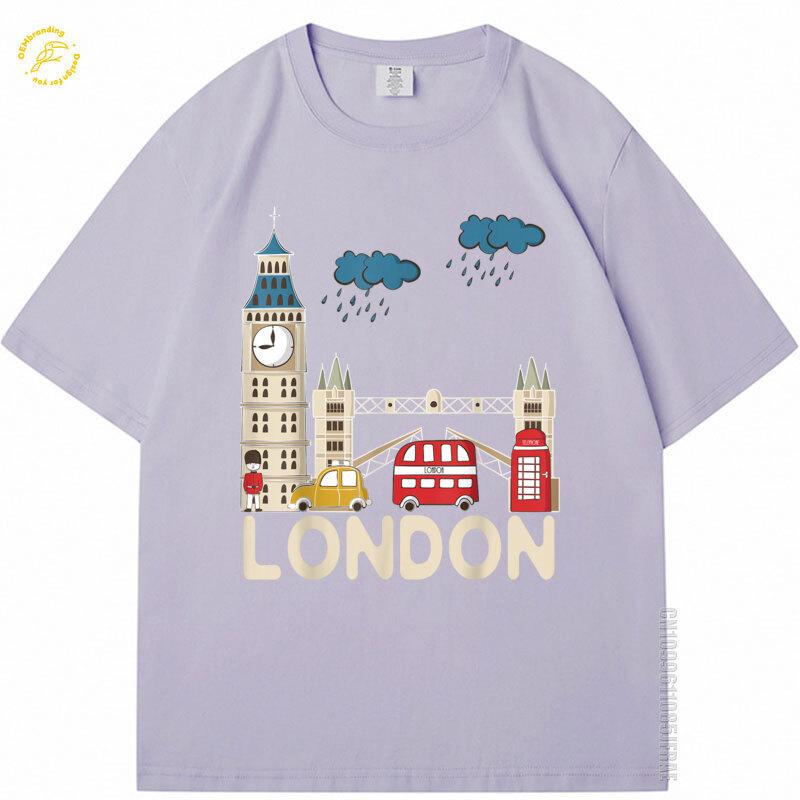 Rainy London TShirt น่ารักของท - Streetwear Brand London บทวิจารณ์และราคา