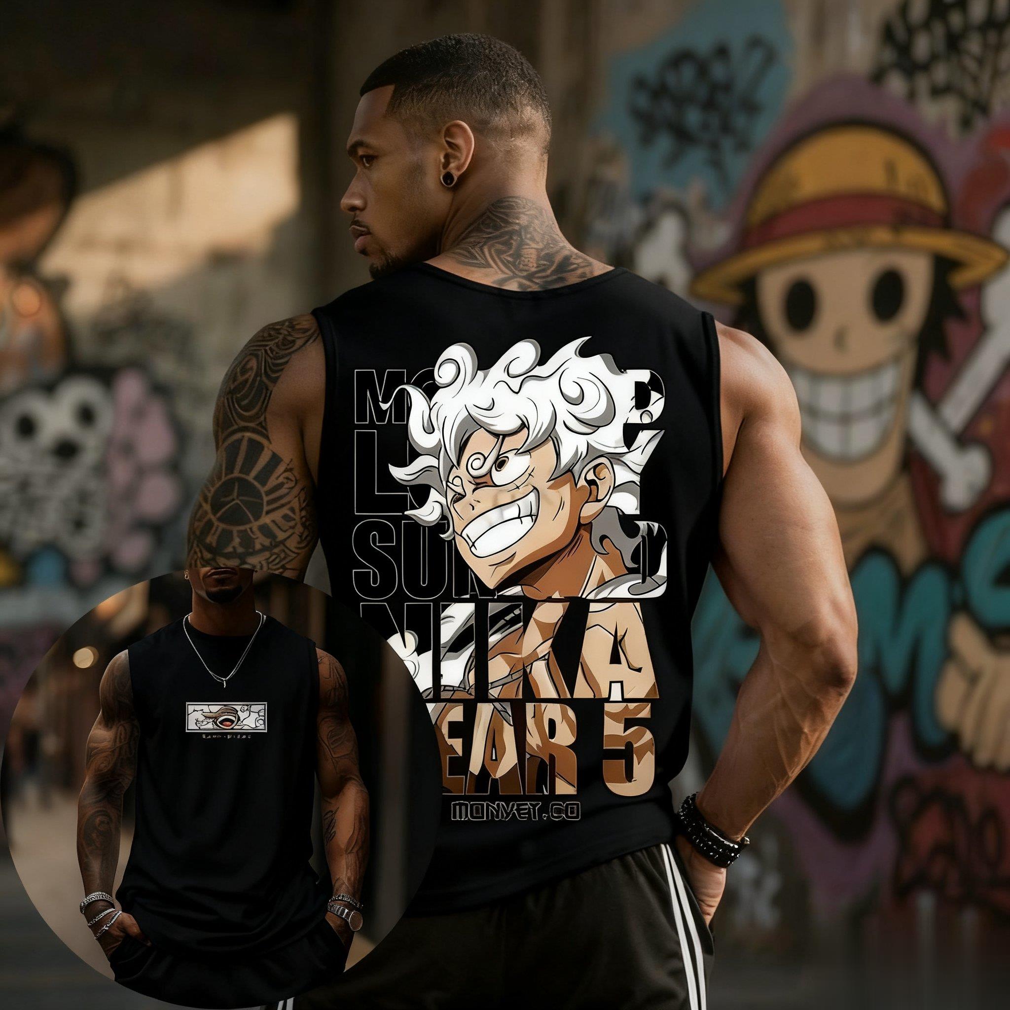 เสื้อกล้ามวันพีซ ลูฟี่ เกียร์  - Good Streetwear Brand บทวิจารณ์และราคา