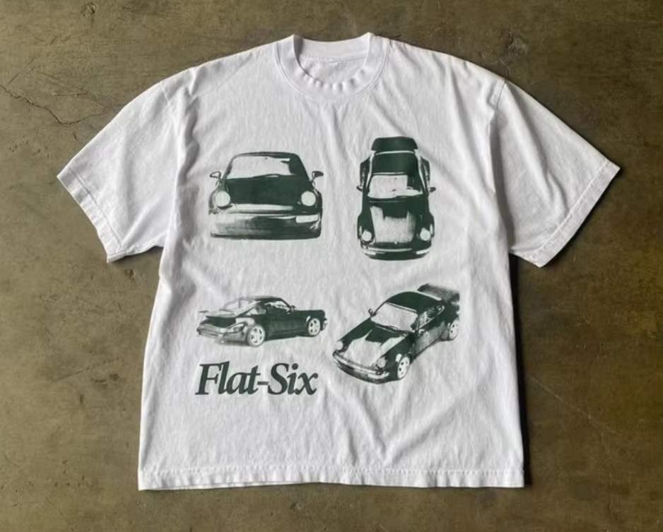 เสื้อยืดลายกราฟิก Y2K สไตล์เร็ - Streetwear Brand Marketing บทวิจารณ์และราคา