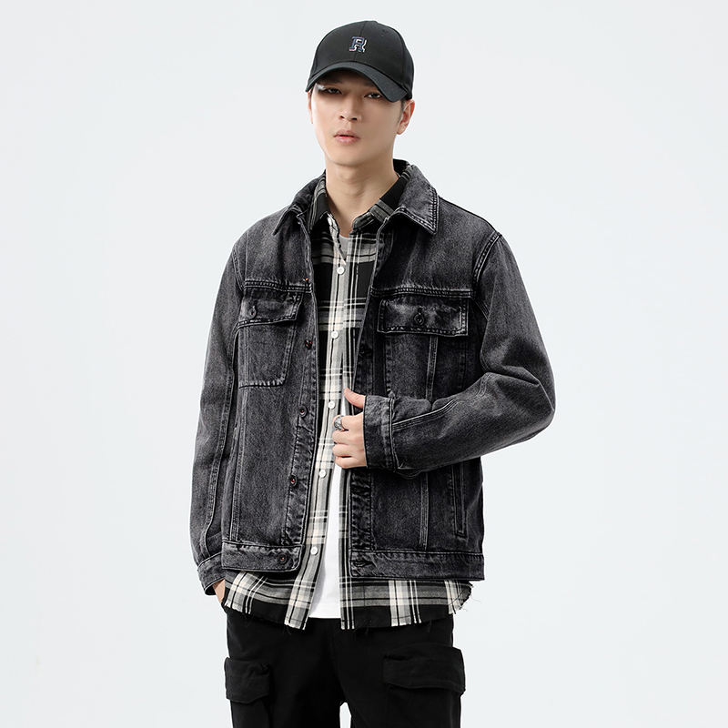 เสื้อแจ็คเก็ตยีนส์ทรงหลวมสไตล์ - Streetwear Brands บทวิจารณ์และราคา