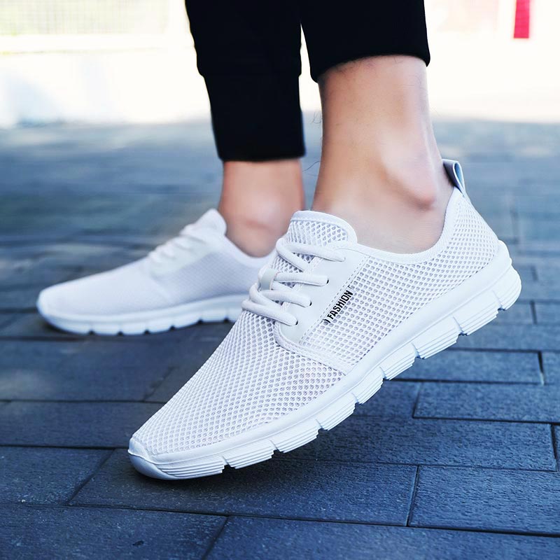 รองเท้าผ้าใบผู้ชายระบายอากาศได - Streetwear Brand With White Flowers บทวิจารณ์และราคา
